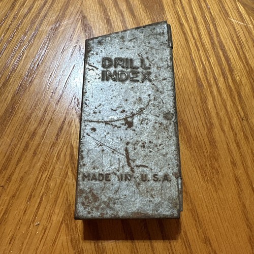 Vintage drill index - vintage,