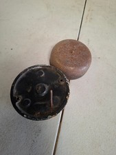 vintage metal bells x 2