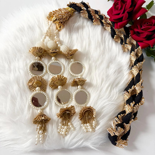 Indian hair accessory gold - hair,