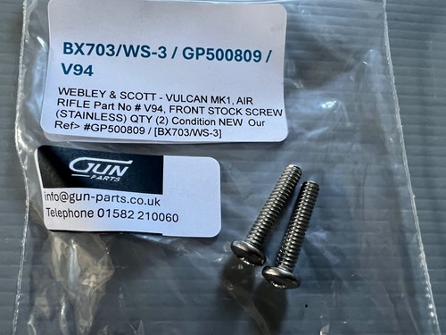 Spare part for webley - &, scott