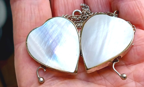 Vintage large mother pearl - mother, of