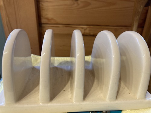 Vintage ceramic toast rack - vintage,