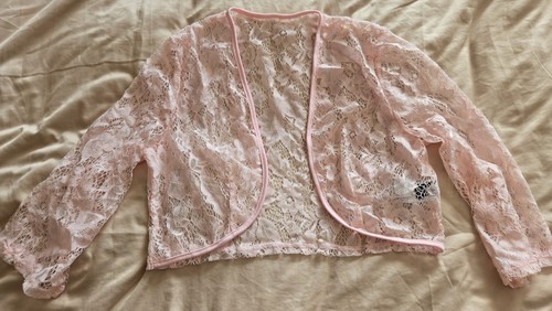 Ladies floral lace shrug - floral,