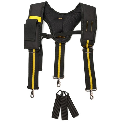 Tool belt suspenders padded - belt,