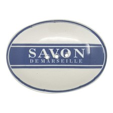 Ceramic Soap Dish, French Blue