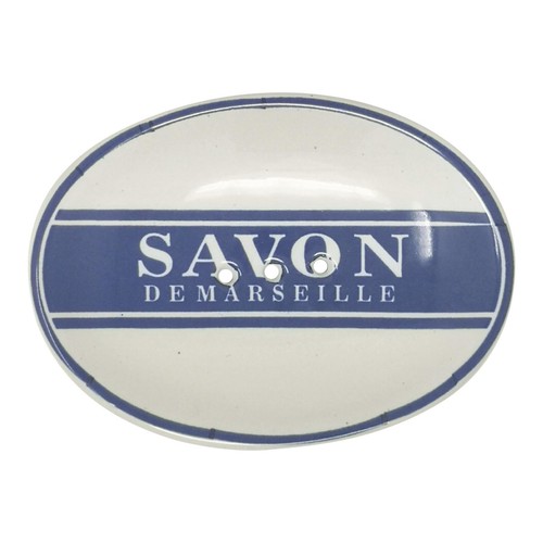 Ceramic soap dish french - soap,