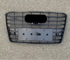 For Audi A8 D4 2015-2018 S8 To W12 S8 Style Front Grille Mesh Camera Hole Grill