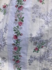 Vintage Mid Century Horrockses Kitchen Rose Pattern Curtains x 4