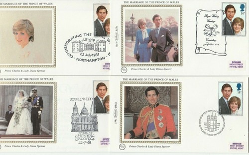 1981 royal wedding set - set, 4