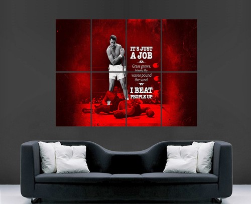 Muhammad ali poster - poster, boxing