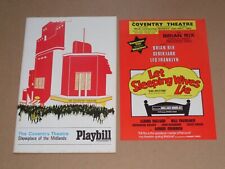 Brian Rix - Let Sleeping Wives Lie - 1969 Coventry Theatre Programme + Handbill