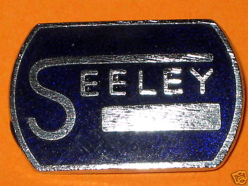 Seeley racing lapel pin - , hat