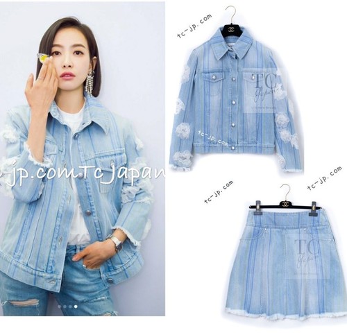 Chanel 18s light blue cotton - chanel,