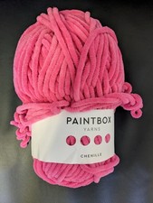 Ball pink chenille wool - ball,