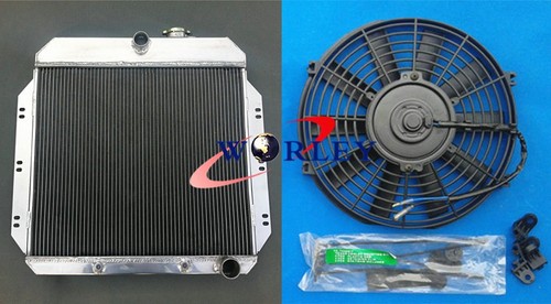 3row aluminum radiator fan for - aluminum, radiator+fan