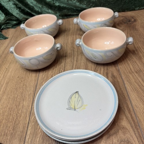 Denby peasant ware soup - 4, x