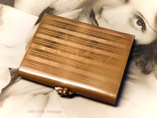 Stratton art deco gold tone