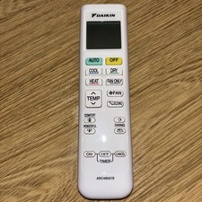 Daikin air conditioning remote