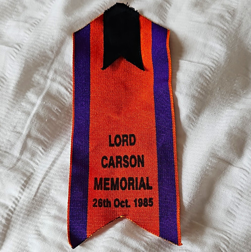 Lord carson memorial 1985 - lord,