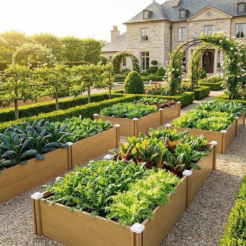 Planters for garden raised bed - planters,
