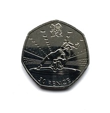 2011 Olympic Wrestling 50p