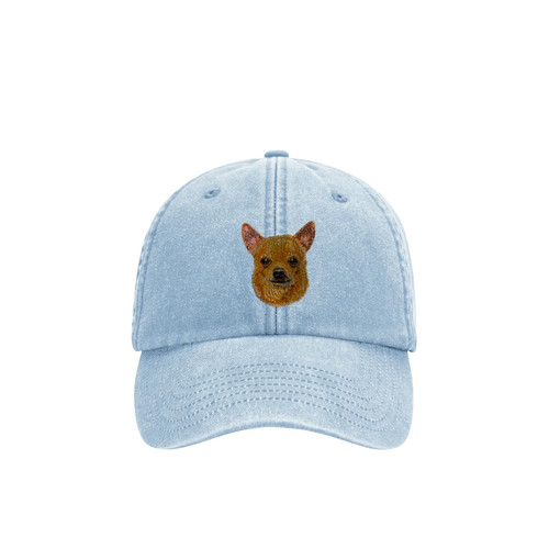 Chihuahua embroidered baseball - chihuahua,