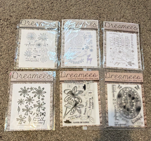 Dreamees clear stamp sets - dreamees,