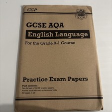 CGP GCSE AQA English Language Practice Exam Papers Grade 9-1