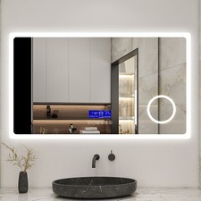 LED Illuminated Bathroom
