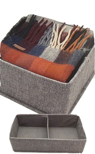 Grey section drawer divider - section,