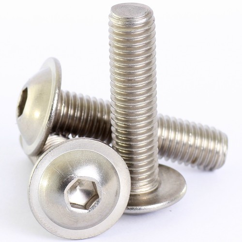 A2 stainless hex - m4, m5
