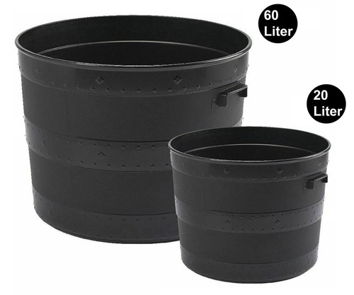 Handle barrel plant planter - barrel,