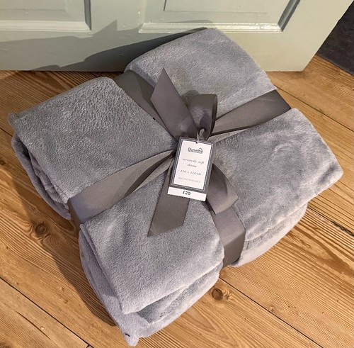 New dunelm grey silver - dunelm, large