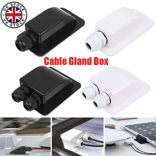 Waterproof dual cable - dual, entry