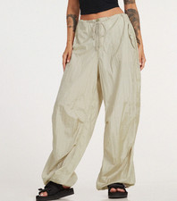 Motel Wide Leg Parachute Cargo