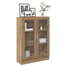 Modern Wooden 2 Door Vitrine