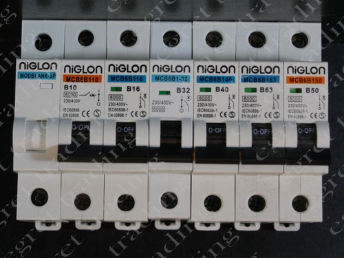 Niglon mcb6 mcb 63a - type, b