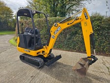 JCB 8014 CTS  Mini-Digger 1.5 Ton With 3 Buckets Low Hours