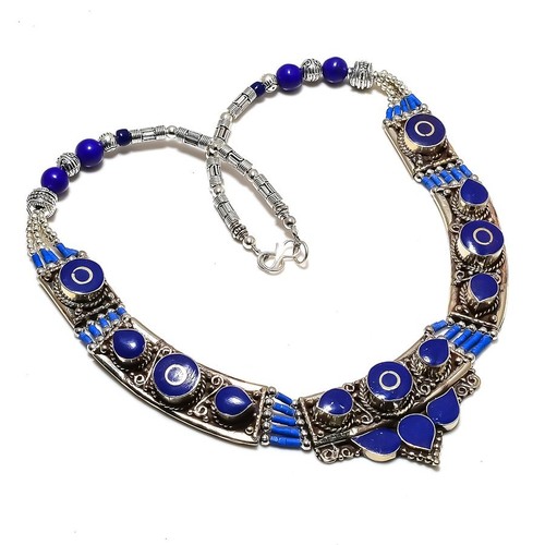 Lapis lazuli gemstone - lazuli, necklace