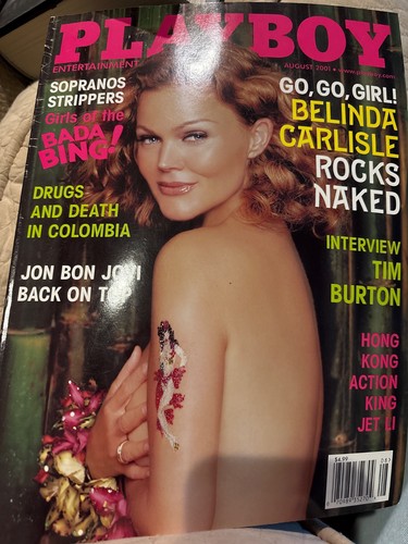 Vintage august 2001 playboy - vintage,