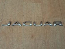 CHROME "JAGUAR" BOOT BADGE - Jaguar XE XF 2015-2020