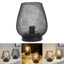 2x Cordless Desk Lamp Metal