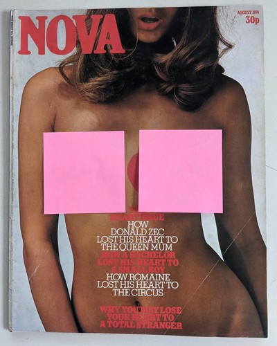 Nova magazine august - nova, 1974-vg