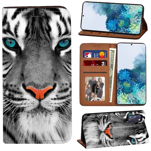 Animal leather stand phone - animal,