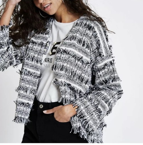 River island black and - river,
