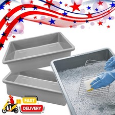 Grey Deep Filled Rectangular