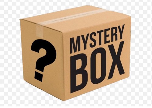 Sneaker mystery box includes - box,
