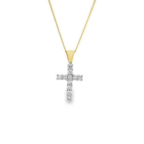 9ct yellow white gold - &,