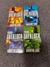 Young Sherlock Holmes Book  Bundle x 4 By Andrew Lane Free  Post
