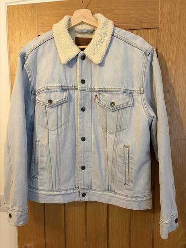 Levi pale denim shearling - levi’s,